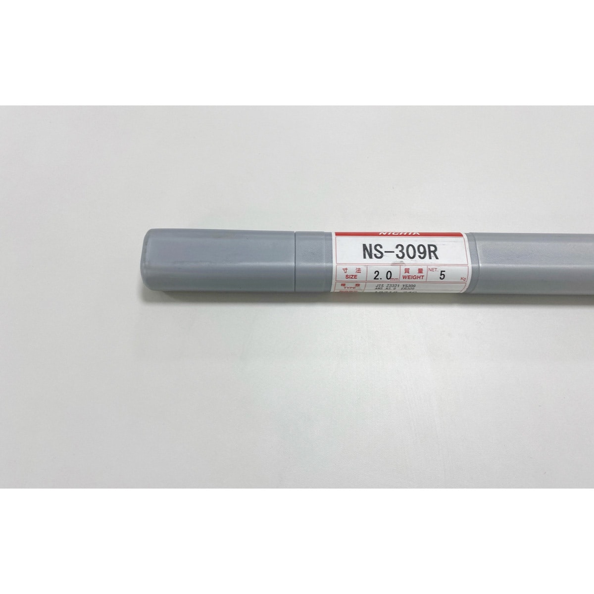 NS-309R 2．0 ティグ溶接棒 1箱(5kg) ニツコー熔材工業 【通販サイト 