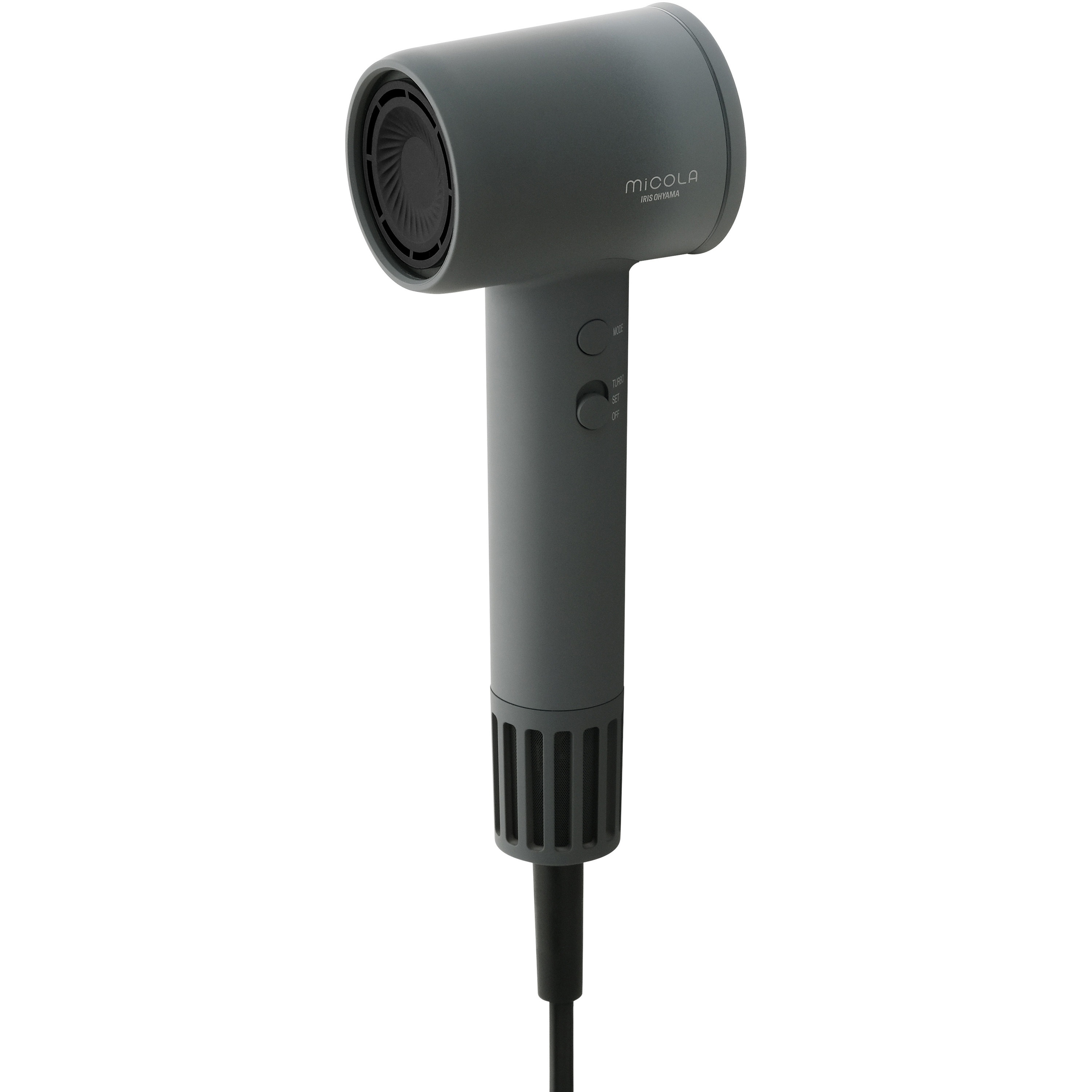 miCOLA クイックイオンヘアドライヤーHDR-M301-H アイリスオーヤマ HDR-M301-H クイックイオンドライヤー 1台 アイリスオーヤマ 【通販