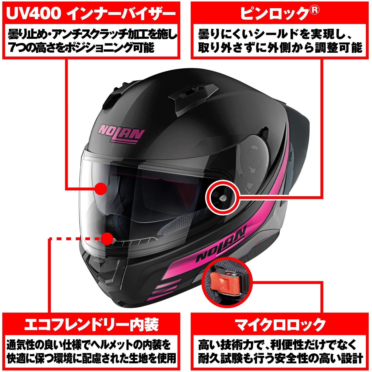 45636 N606SP OUTSET NOLAN OUTSET ピンク/23色 M 【通販モノタロウ】