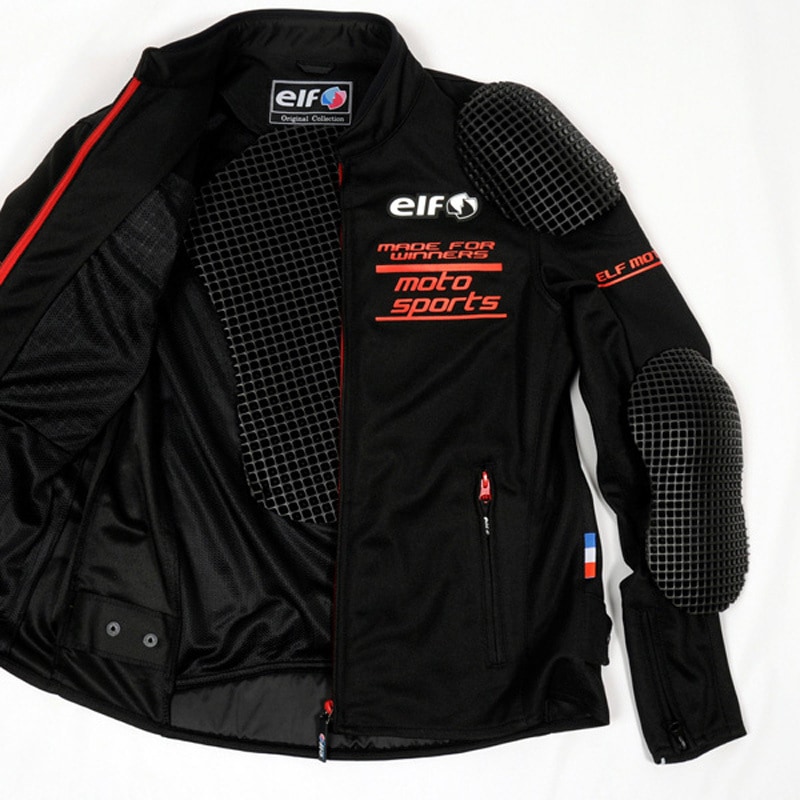 elf エルフ EJ-S102 フレッドメッシュジャケット レッド : 京都