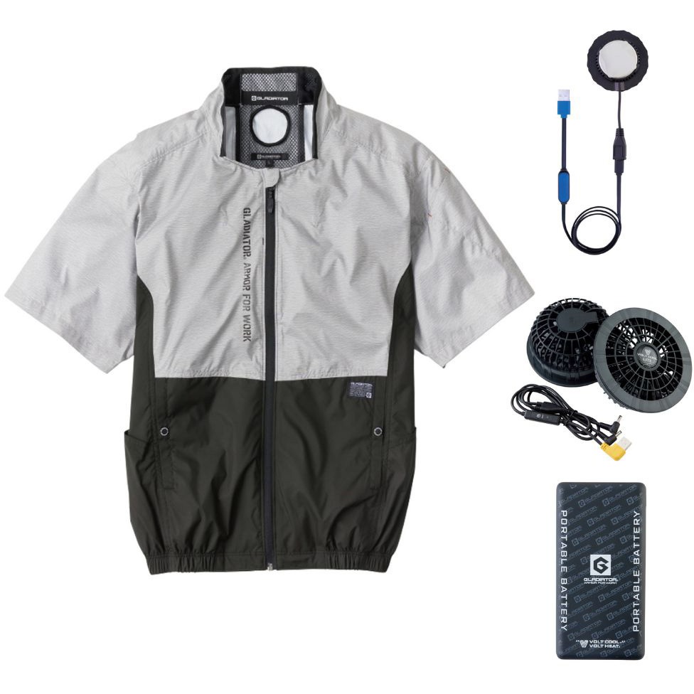 空調服　新品　VOLT COOL GLADIATOR空調服ペルチェセット VOLT COOL GLADIATOR空調服ペルチェセット ☆【送料無料