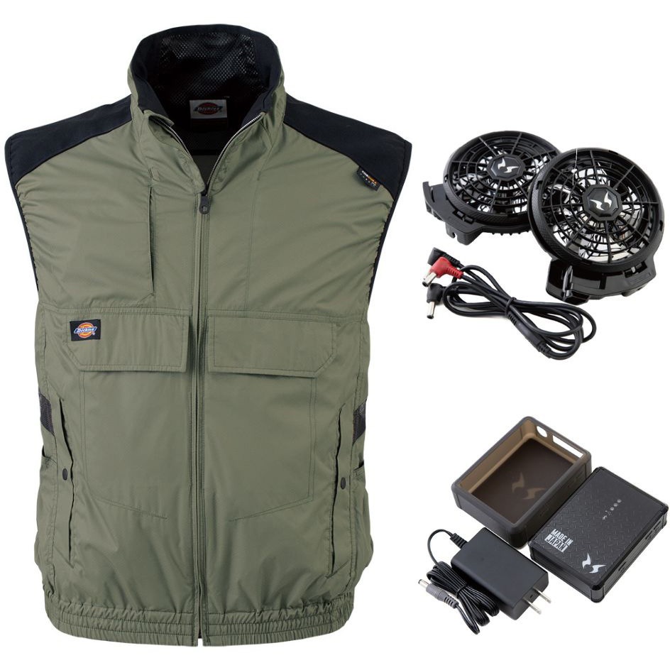 Dickies VOLTCOOL 空調風神服 ボルトクール コンプリートセット Dickies VOLTCOOL 空調風神服 ボルトクール コンプリートセット