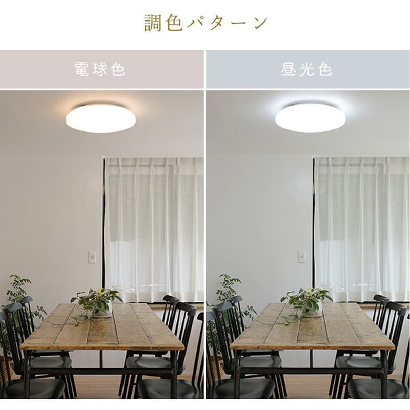 LC-G12×2 LEDシーリングライト リモコン付き YAMAZEN(山善) 演色指数85