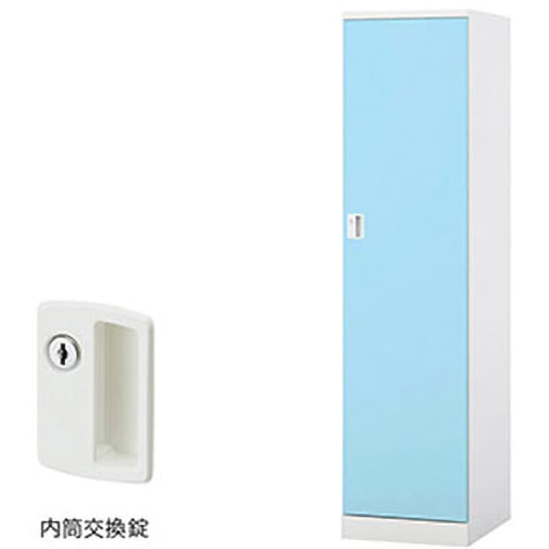 GL1LC-PB ロッカー 1人用 GL型 ナイキ パウダーブルー色 内筒交換錠タイプ 高さ1800mm間口450mm奥行515mm  GL1LC-PB