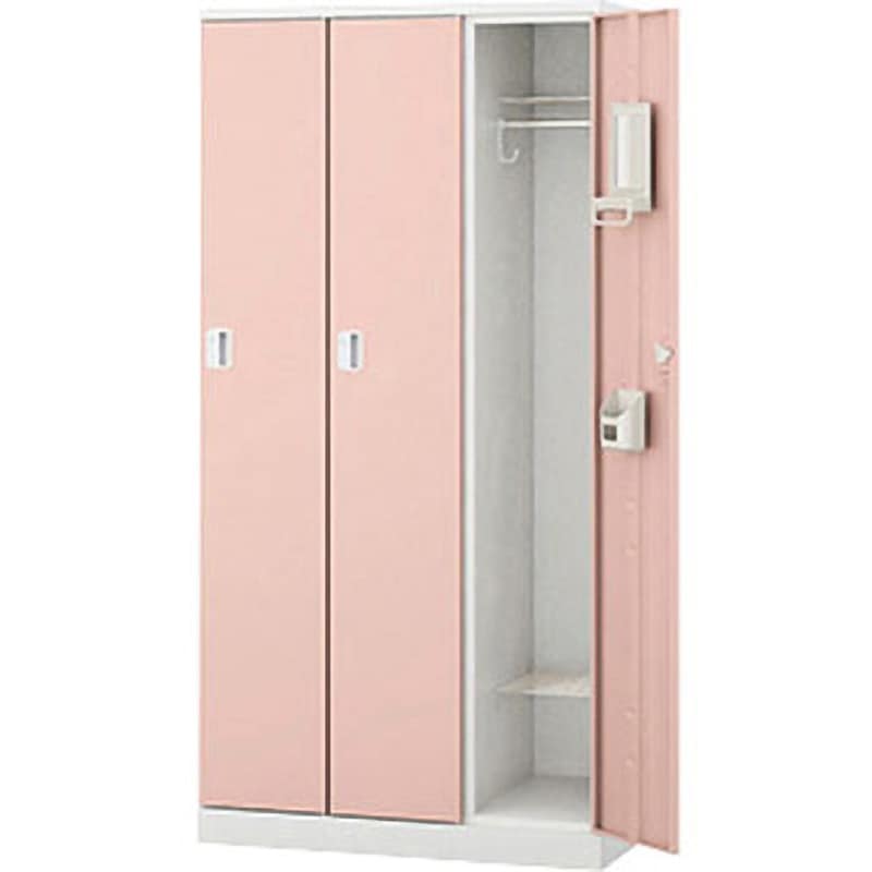 GL3MJ-LPI ロッカー 3人用 GL型 ナイキ ライトピンク色 高さ1800mm間口900mm奥行515mm  GL3MJ-LPI
