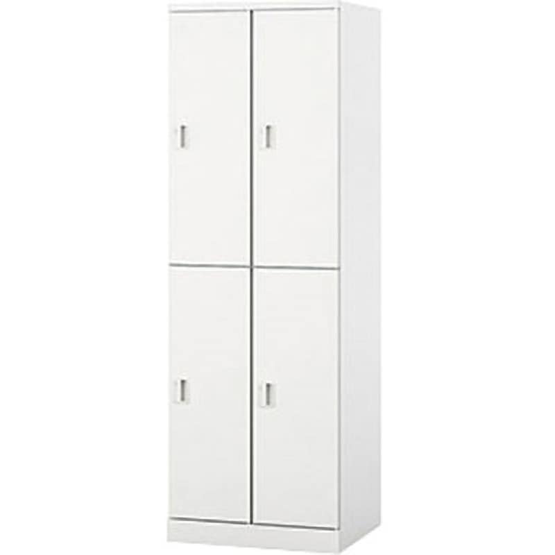 GL4MJ-W ロッカー 4人用 GL型 ナイキ クリアホワイト色 高さ1800mm間口600mm奥行515mm  GL4MJ-W