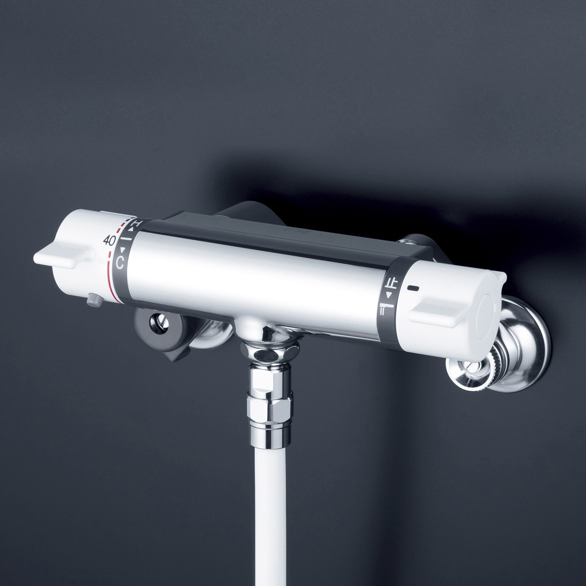 KF800WF サーモスタット式シャワー(シャワー専用型) KVK 逆止弁タイプ