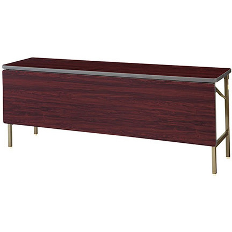 KMJ1845BPT-RN 折りたたみテーブル(KMJ型) ナイキ ローズ 高さ700mm間口1800mm奥行450mm  KMJ1845BPT-RN