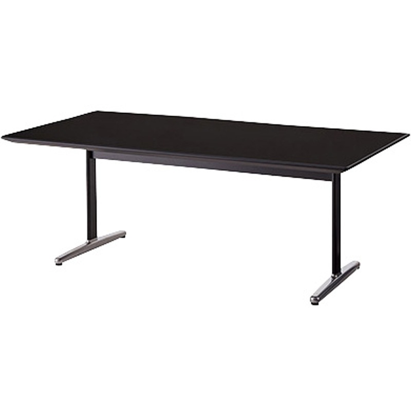 KHD1890-B-BT ミーティングテーブル(KHD型) ナイキ ブラック 高さ720mm間口1800mm奥行900mm  KHD1890-B-BT