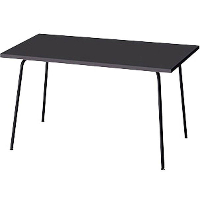 KLPB1275-B-BT ミーティングテーブル(KLPB型) ナイキ ブラック 高さ700mm間口1200mm奥行750mm  KLPB1275-B-BT