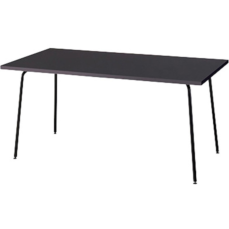 KLPB1575-B-BT ミーティングテーブル(KLPB型) ナイキ ブラック 高さ700mm間口1500mm奥行750mm  KLPB1575-B-BT 43,188円