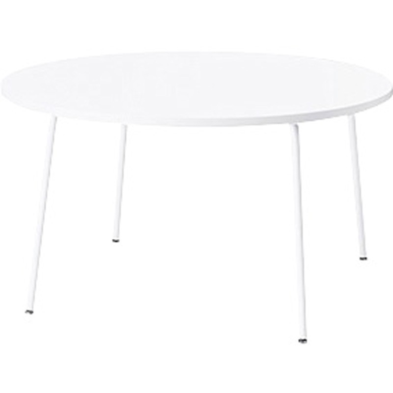 KLPB120R-W-WH ミーティングテーブル(KLPB型) ナイキ ホワイト 高さ720mm間口Φ1200mm奥行Φ1200mm  KLPB120R-W-WH