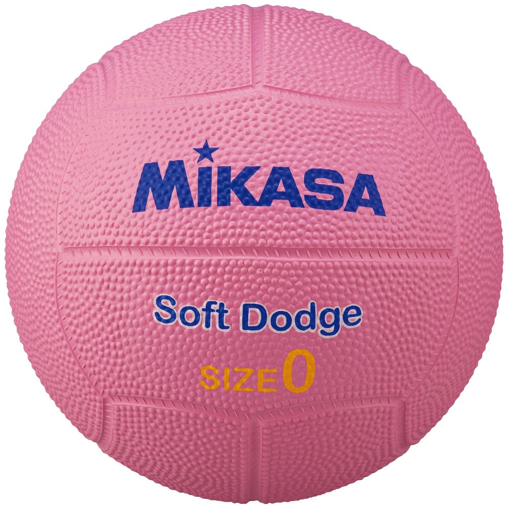 ミカサ STD-0SR-P ソフトドッジボール 0号球（ピンク）MIKASA[STD0SRP 