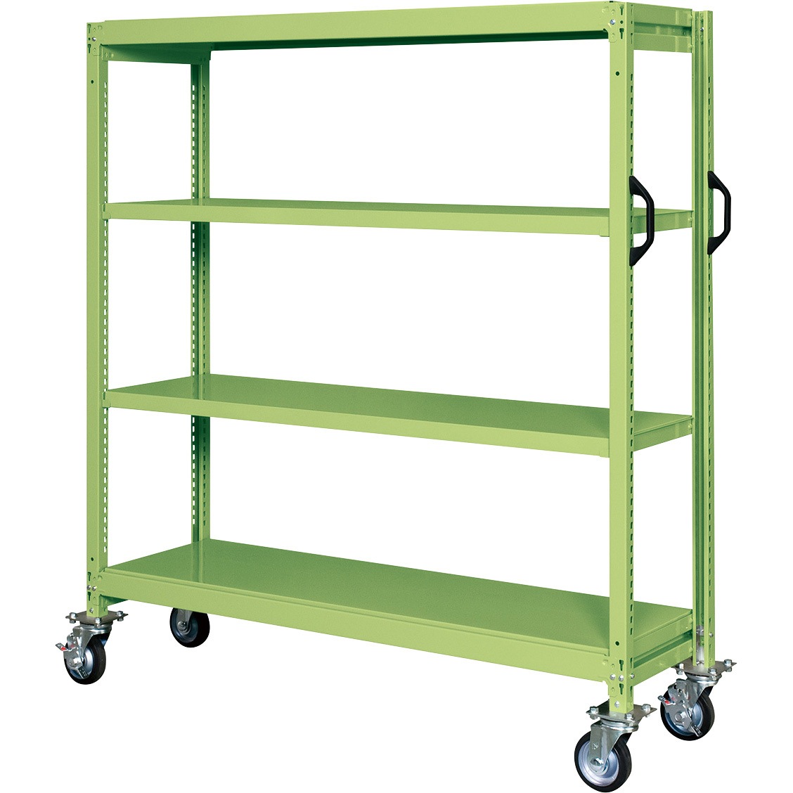 サカエ 中量キャスターラックＧＫＲ型（ウレタン車・４輪自在タイプ）　GKR-1765WUJ サカエ 中量キャスターラックGKR型(ウレタン車・4輪自在タイプ) GKR