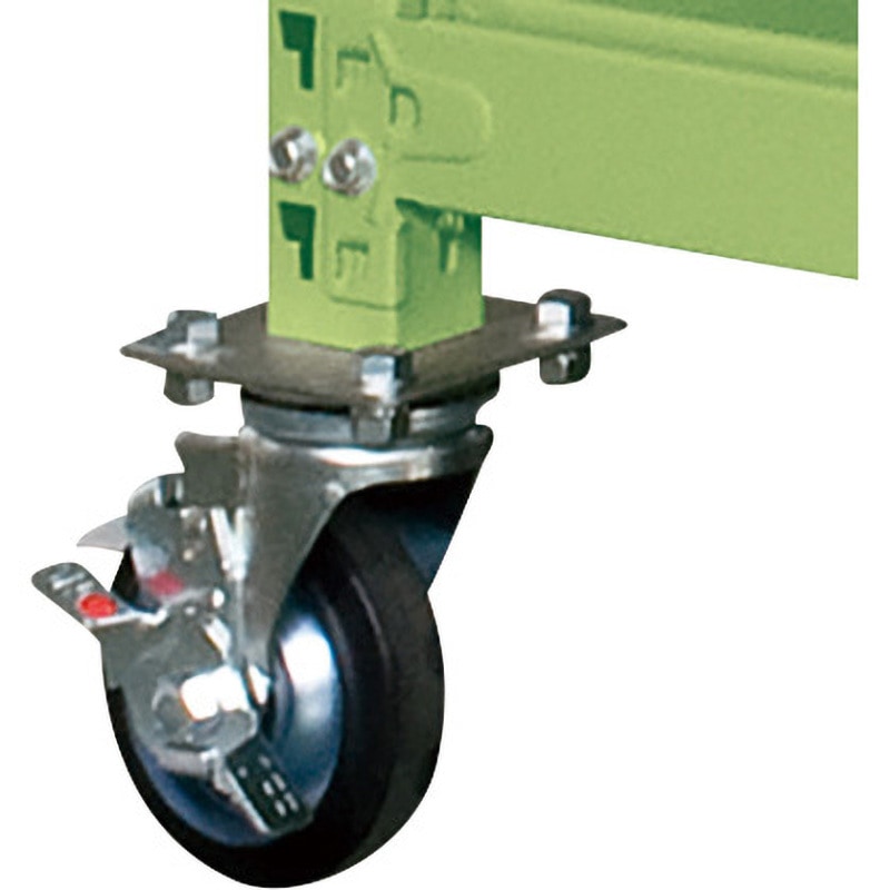 サカエ 中量キャスターラックMKG型(ウレタン車・4輪自在タイプ) MKG-8724U (184327) サカエ 中量キャスターラックMKG型(ウレタン車・4輪自在タイプ) MKG