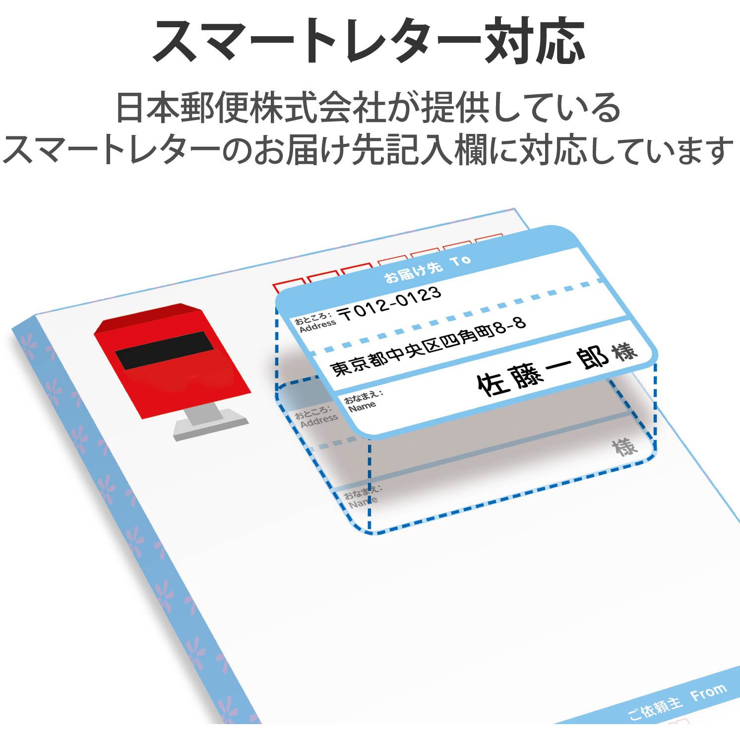 Edt Slad0 ラベルシール 宛名シール マルチプリント紙 プリンター印刷 スマートレター対応 サイズ エレコム 面付 8 Edt Slad0 1個 通販モノタロウ