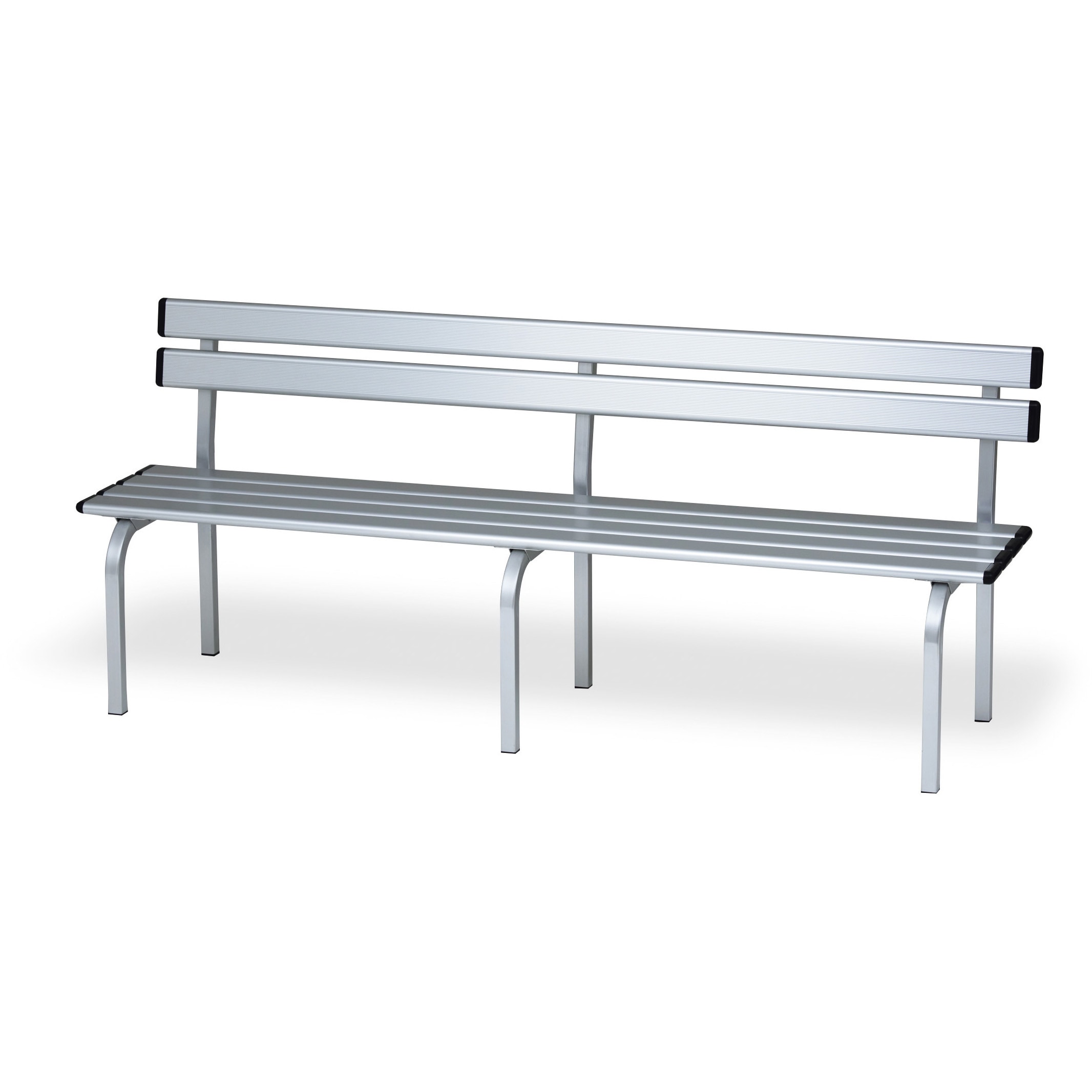 G1864 スポーツアルミベンチS180B トーエイライト シルバー色 屋外使用