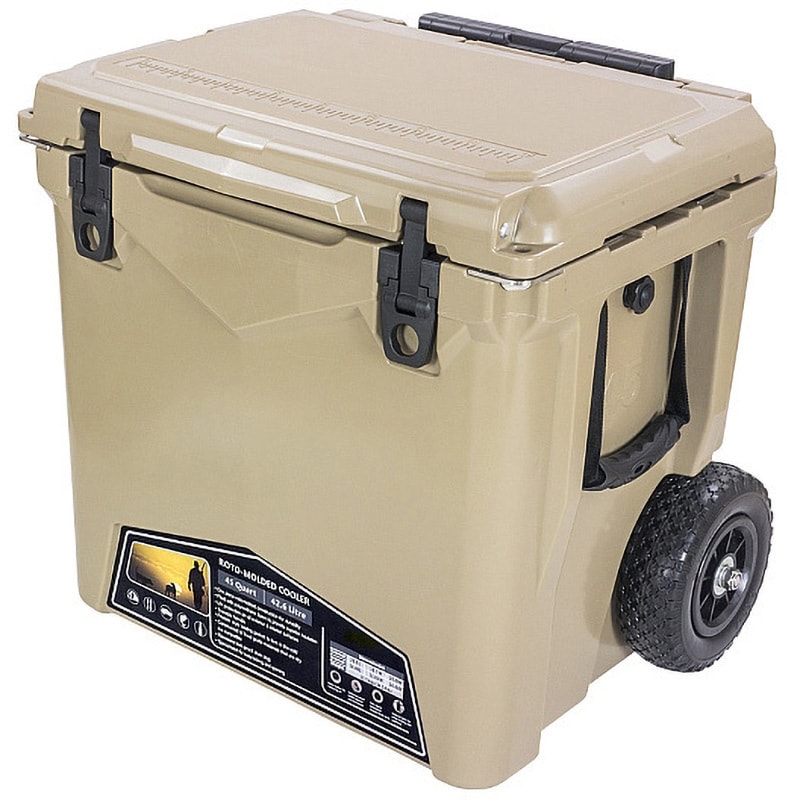 HardCoolerBox TOW45QT SD プロ仕様 ハードクーラーボックス 45QT タイヤ付き 1個 日廣産業 【通販モノタロウ】