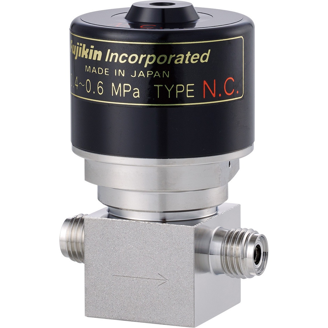 FPR-ND-71-12.7UG NEW MEGA_FINE series PUREメタルダイヤフラムバルブ