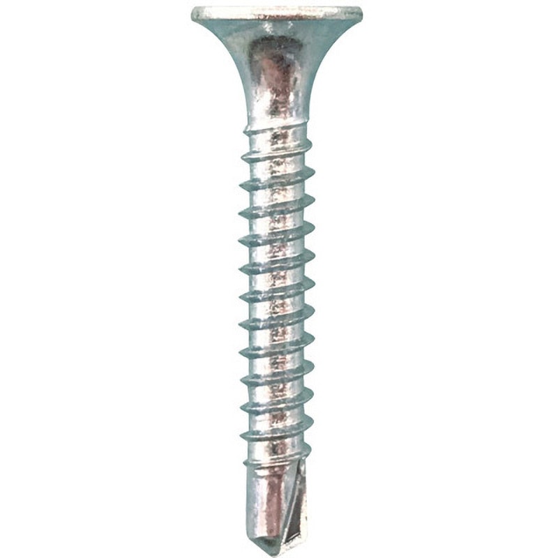 4451 鉄下地用ドリルビス 鉄 ラッパ プラケース入 ウイング 三価