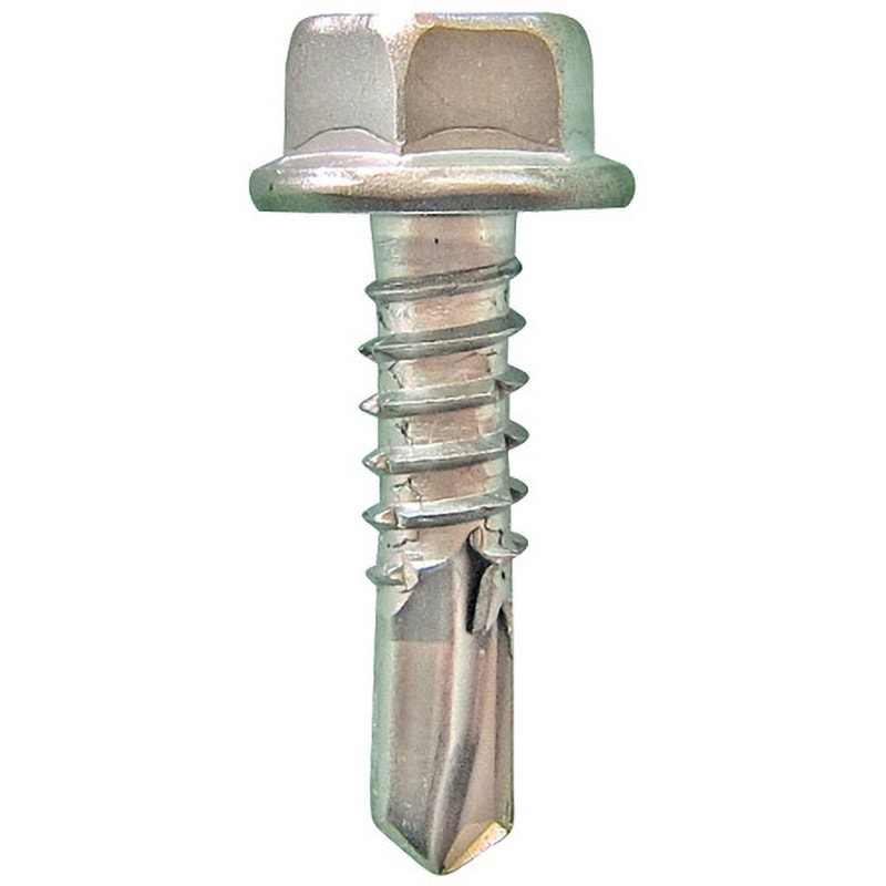 4584 鉄下地用ドリルビス ステン六角 プラケース入 ウイング