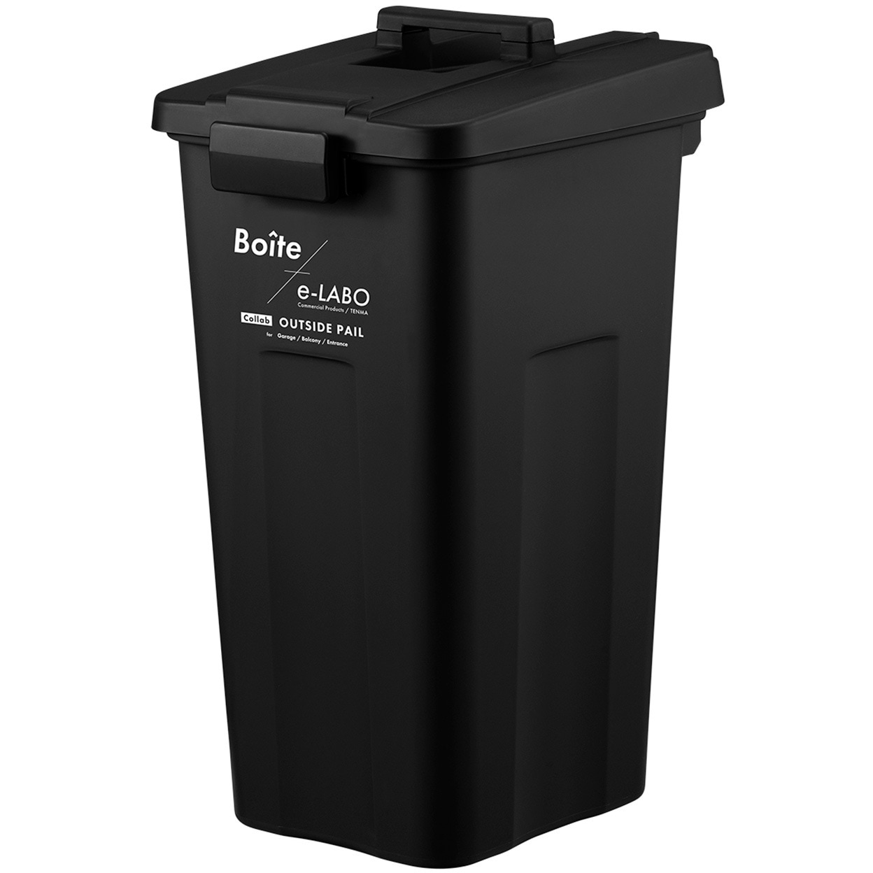 ELB-TOP45 BK Boite×e-LABO タッチオープンペール ベストコ 容量