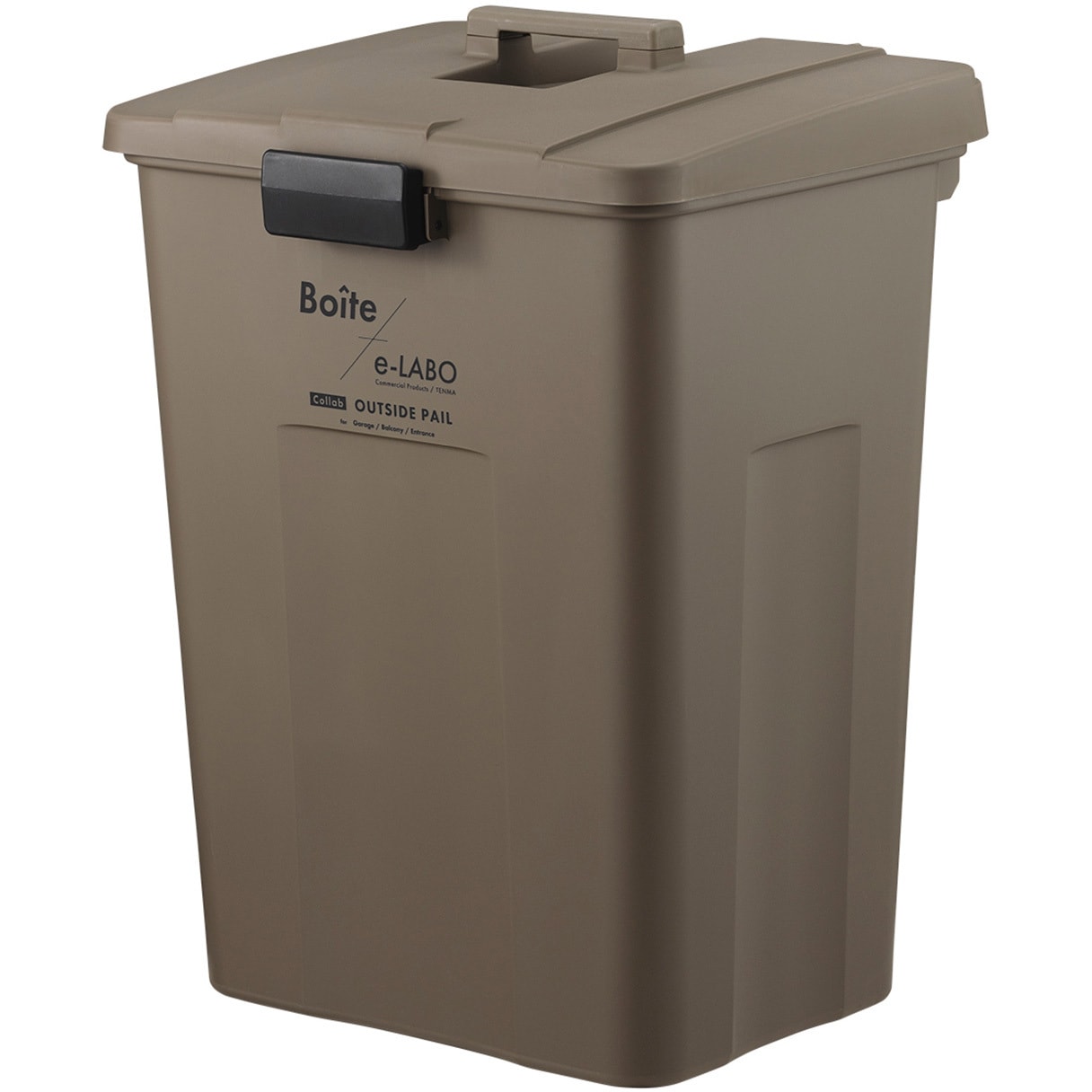 ELB-TOP70 BR Boite×e-LABO タッチオープンペール ベストコ 容量70L