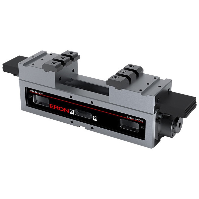 LT5AU100CFM ロックタイト5軸マシンバイス ナベヤ 全長522mm  LT5AU100CFM