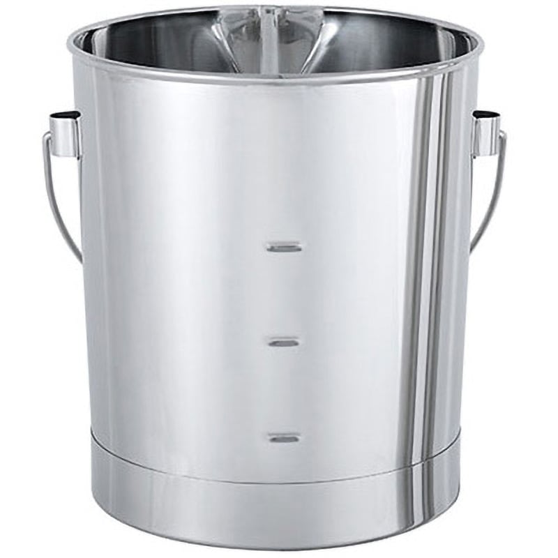 MONOVATE ステンレスバケツ用蓋適用サイズ10L ▼136-0470 BAF-10 1個 MONOVATE ステンレスバケツ用蓋適用サイズ20L (1個) 品番：BAF-20