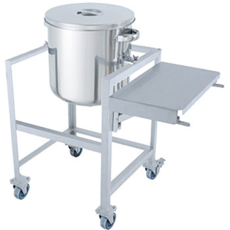 DT-ST-ASCB-47H ステンレス鏡板型汎用容器 架台付 作業台付 DT-ST-ASCBシリーズ MONOVATE(旧:日東金属工業) 100L