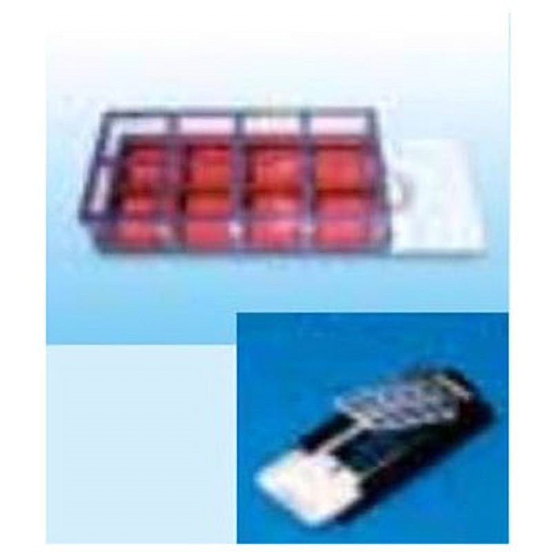 154534JP ラブテックⅡチェンバースライドシステム 8ウェル Thermo Fisher Scientific 1箱(2包×8個) 154534JP 11,684円