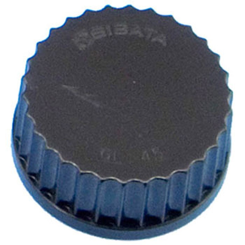 017200-4503A 黒キャップ PTFE張りパッキン付 SIBATA(柴田科学) 1袋(10個) 017200-4503A