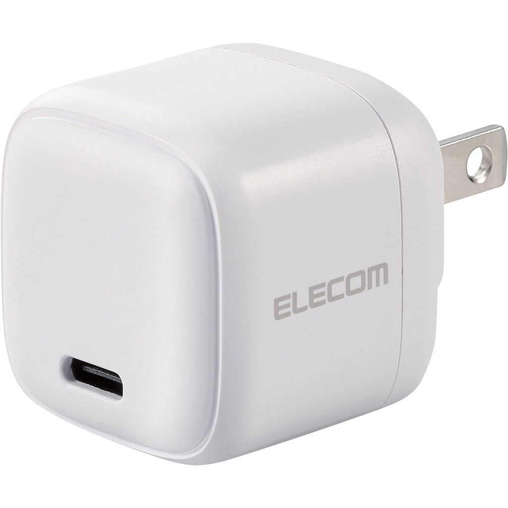 EC-AC7320WH Type-C充電器 PD 20W TypeC×1 折りたたみプラグ 軽量