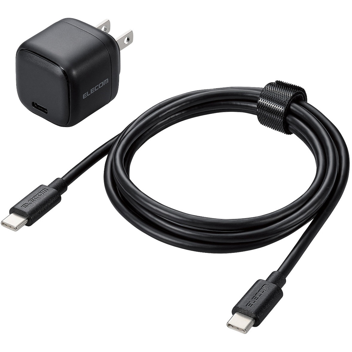 Type-C充電器 PD 20W 1ポート TypeCケーブル付属 【iPhone iPad