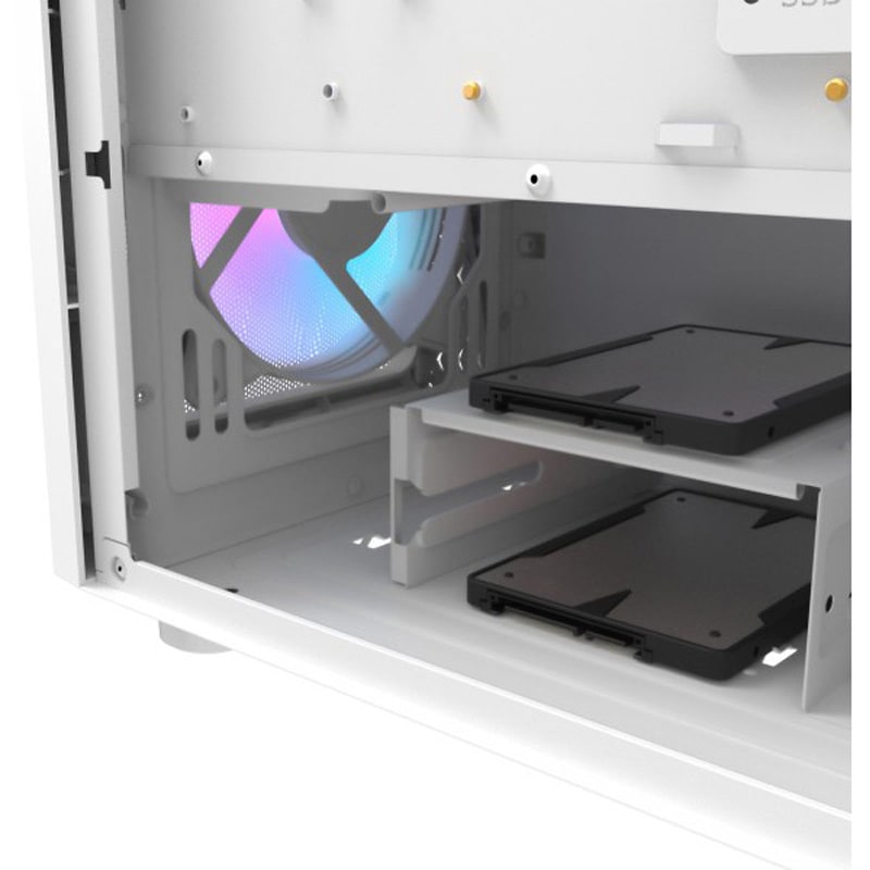 DK352/WT/4ARGB ミドルタワーケース 1個 DARKFLASH 【通販