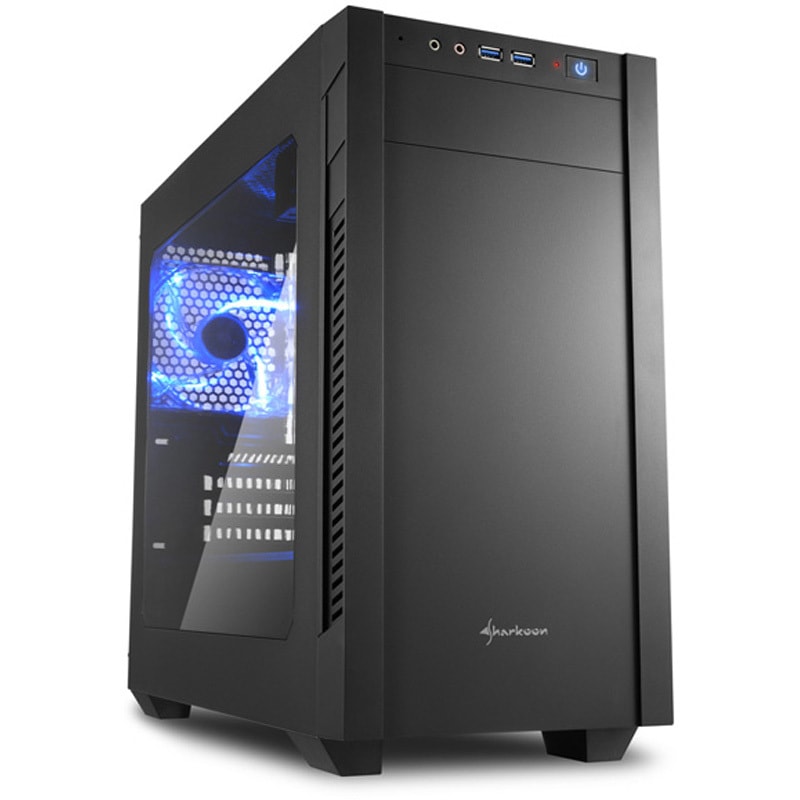 SHA-S1000-W Micro-ATXケース 1個 SHARKOON 【通販モノタロウ】