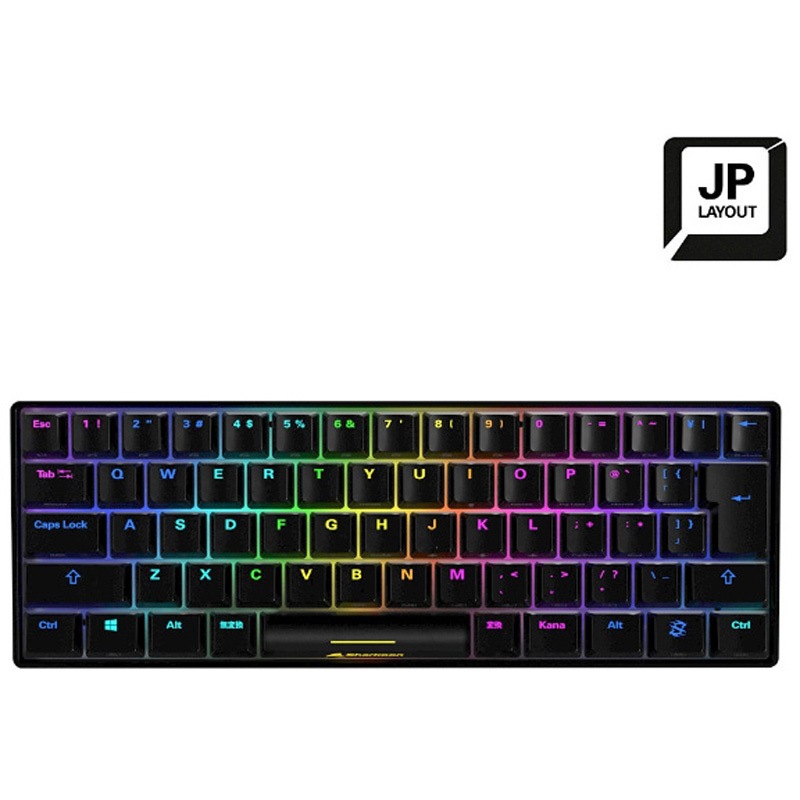 SKILLER SGK50 S4 Black ゲーミングキーボード 1個 SHARKOON 【通販モノタロウ】