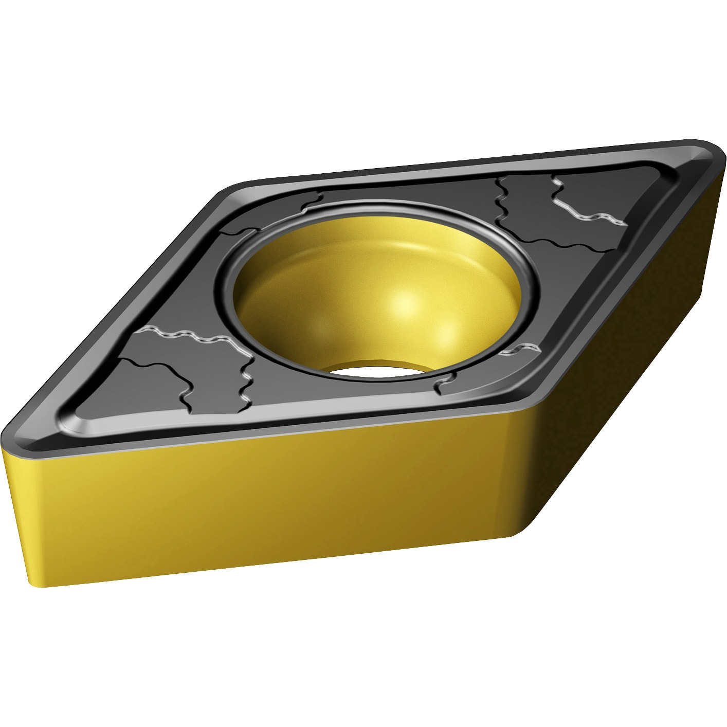 DCMT 11 T3 04-PMC 55°菱形ポジチップ コロターン107 4425 サンドビック 被削材PK コーティングTICN+AL2O3+TIN 超硬 コーナーR0.3969mm 1箱(10個) DCMT 11 T3 04-PMC