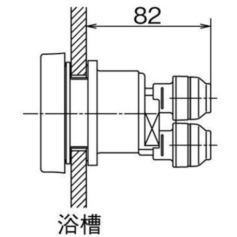 JS1-S13 JS1型循環口 WLJ式ストレート オンダ製作所 呼び径13A 【通販