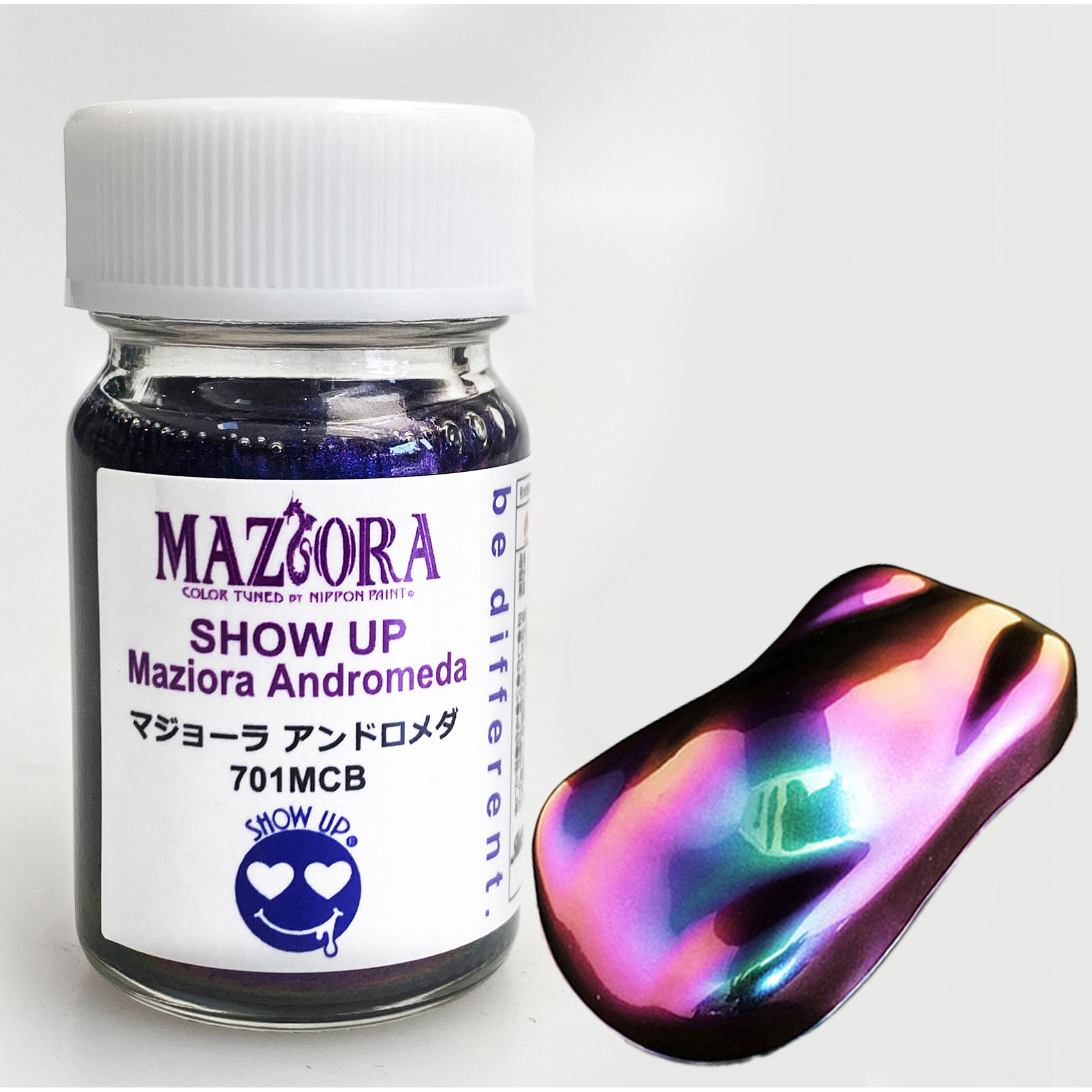 701MCB マジョーラ マイクロボトル SHOW UP グリーン/パープル色