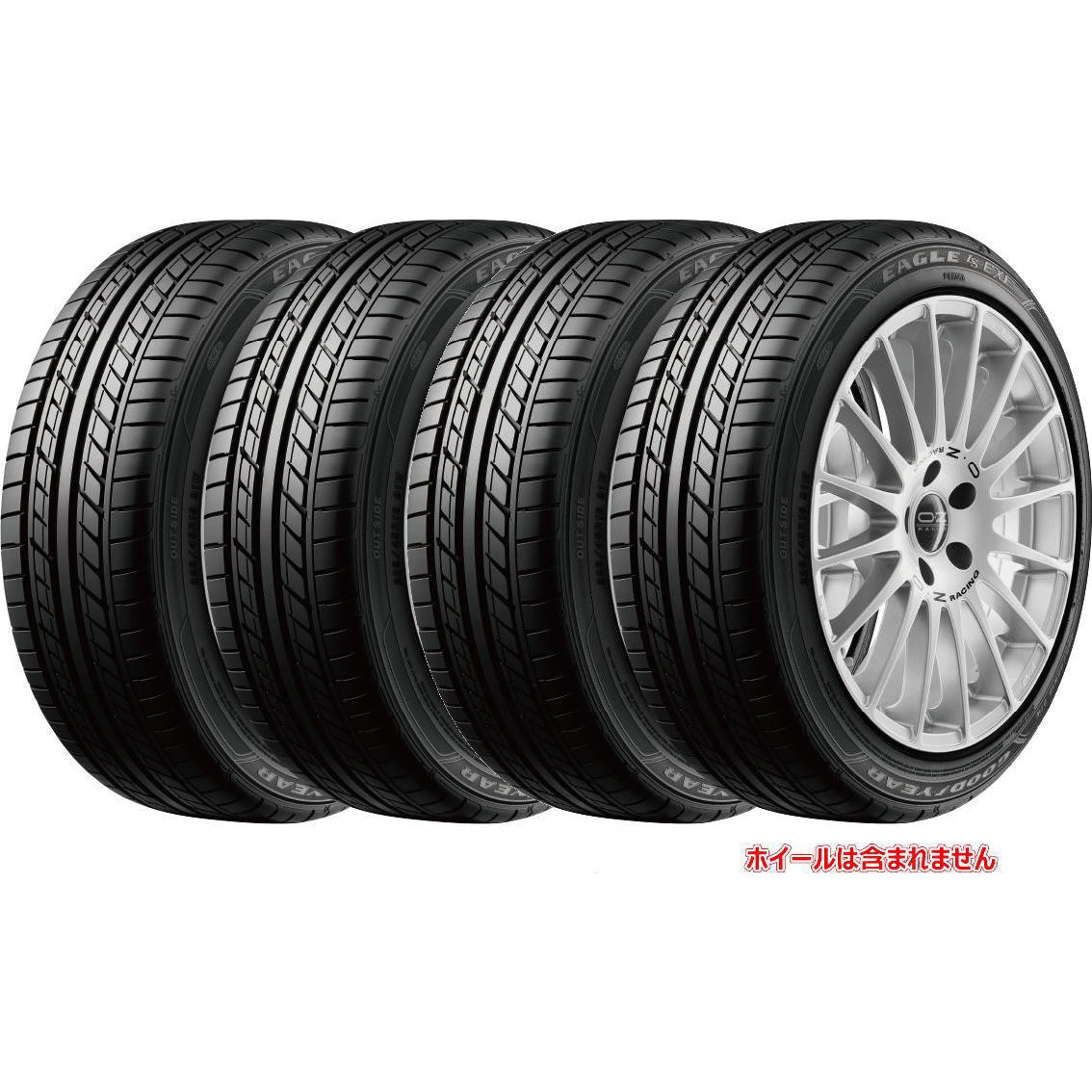 100％本物 235/50R18 97V 【サマータイヤ4本set】 GOODYEAR(グッドイヤー タイヤ・ホイール