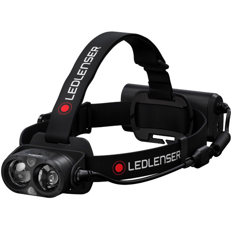 【値下げ】未使用品　へッドライト　LED LENSER H14 502124 充電式LEDヘッドライト H19R Core LED LENSER 保護等級IP68