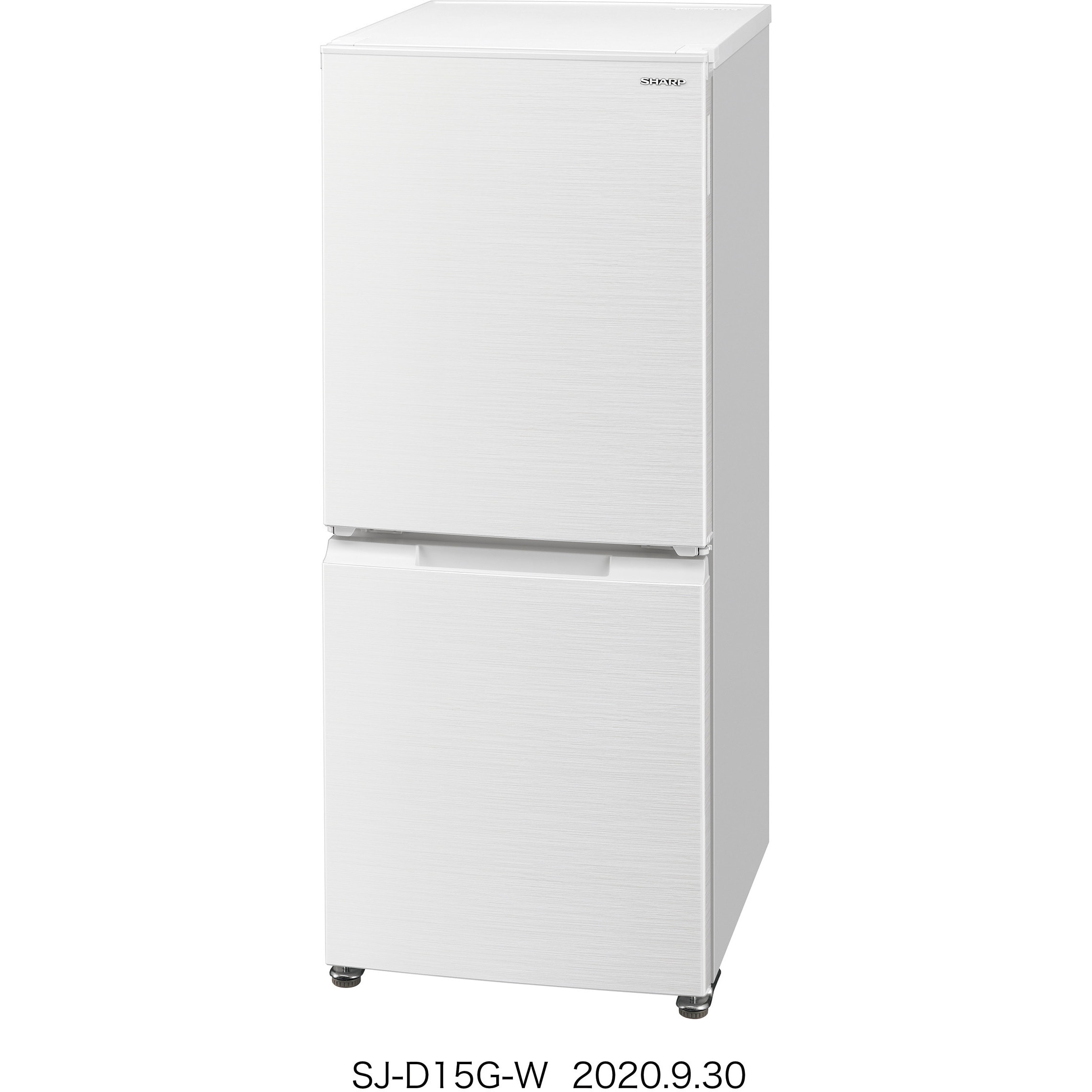 【美品】シャープ ノンフロン冷凍冷蔵庫 SJ-D15G-W