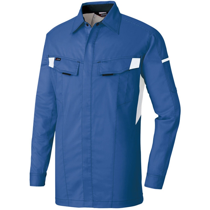 AZ-6835 長袖シャツ(男女兼用) AZ-6835 アイトス サイズ6L着丈82cm