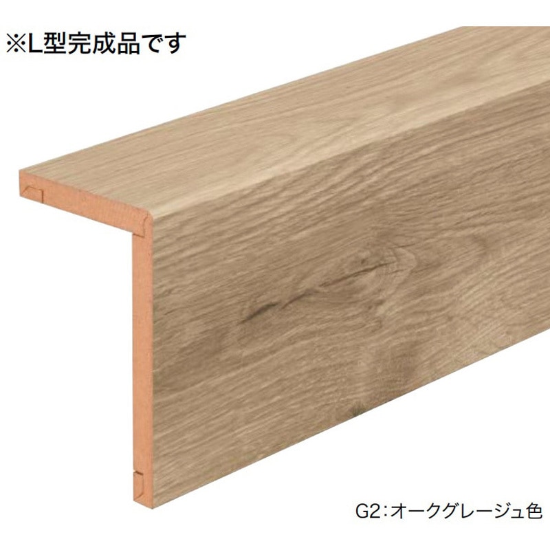 FA12R-22CG 後仕上げタイプ上り框(付け框兼用) 12mm厚 ノダ 寸法1950