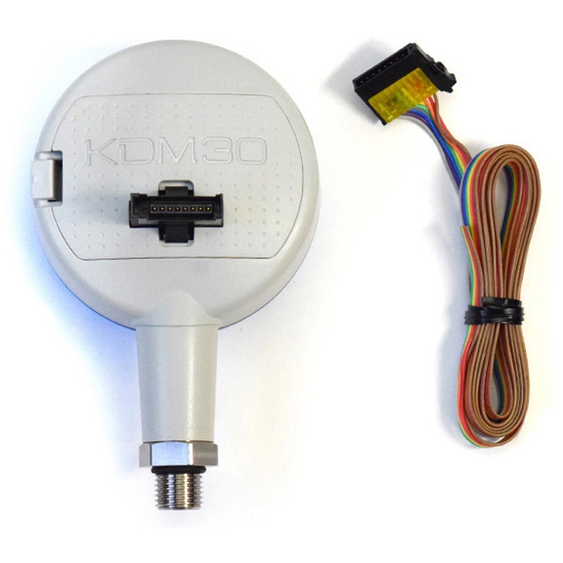 クローネ 高精度デジタル圧力計 KDM30 絶対圧 電源アダプター（AC100V） 赤 KDM30-200KPAA-A-RE □クローネ 高精度デジタル圧力計 KDM30 絶対圧 電源アダプター(AC100V