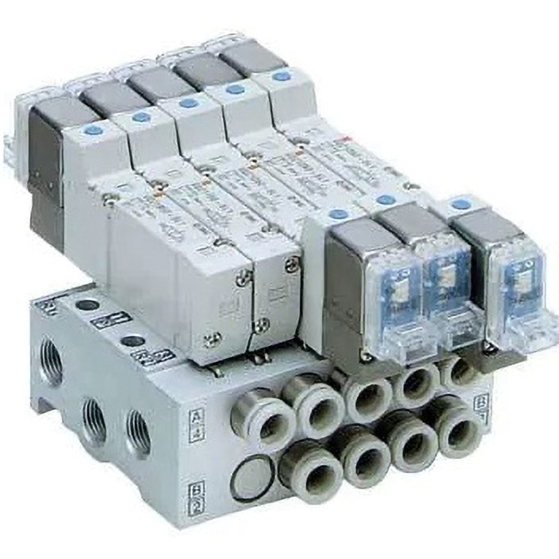 VQZ2120-1LB1-M5 VQZ1000・2000・3000 Series 5ポートソレノイドバルブ 直接配管形 プラグリードユニット 単体 SMC 2位置シングル