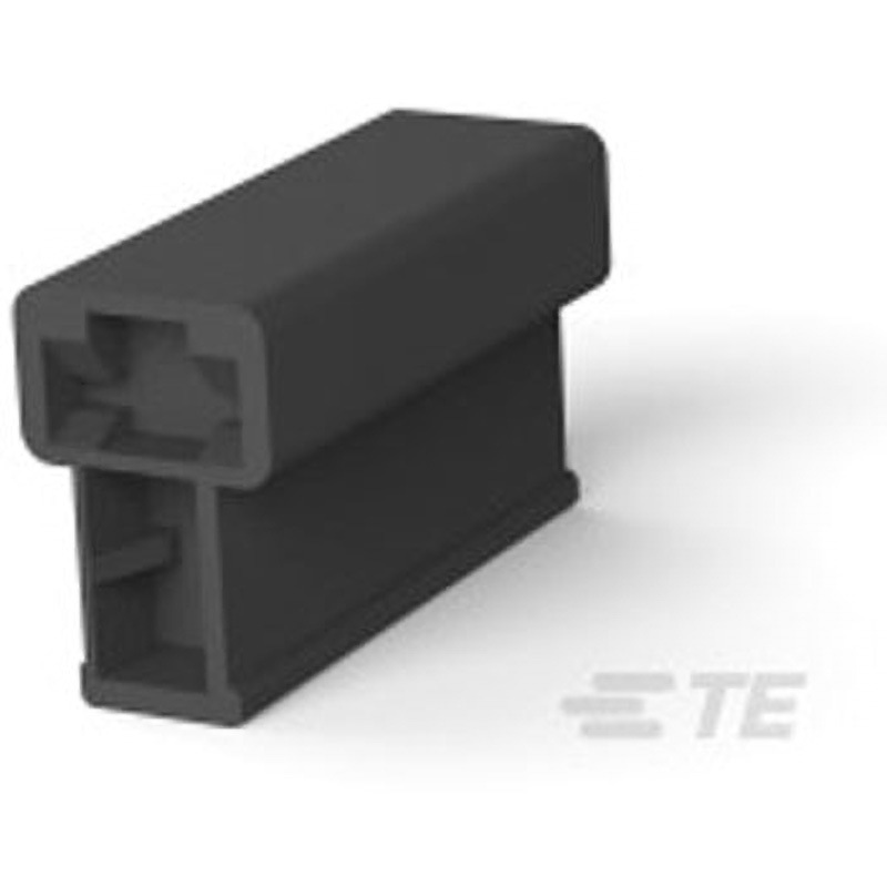 171810-2 TE Connectivity 圧着ターミナル収納箱 2極, ナチュラル TE Connectivity Japan(旧:TYCOELECTRONICS(タイコエレクトロニクス)) リセハウジング 1箱(100個)