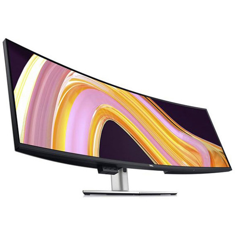 U4924DW 液晶ディスプレイ 49型/5120×1440/HDMI、DisplayPort、USB-C/シルバー/スピーカー：あり Dell Technologies パネル駆動方式IPS ノングレア 応答速度(黒→白→黒)8ms