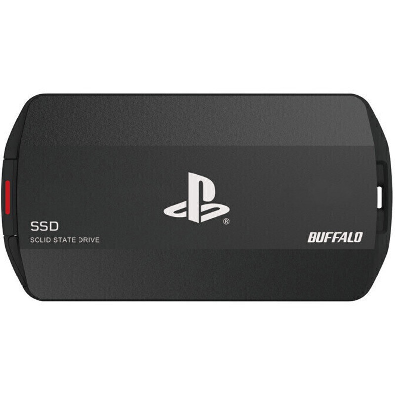 SSD-PHO1.0U3-B PlayStation(R)5 公式ライセンス商品 ポータブルSSD 高速モデル ブラック BUFFALO(バッファロー) 搭載ドライブ1TB